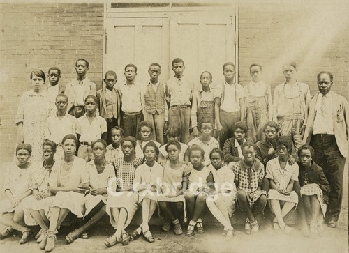 African american school - american,